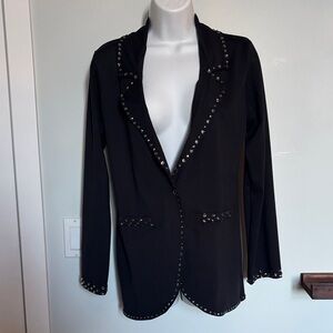 Kelle Rhinestoned Dance Costume Jacket